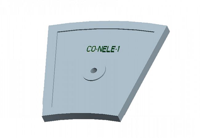 Нижняя броня (3) для бетоносмесителя CO-NELE CMP (S) 750